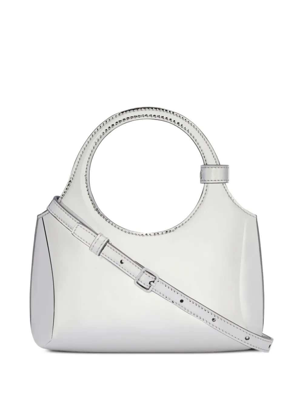 Courrèges Holi mini-schoudertas Zilver