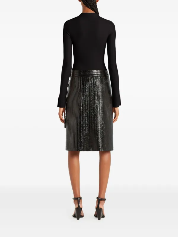 Courrèges ジップアップ ボディスーツ | ブラック | FARFETCH JP