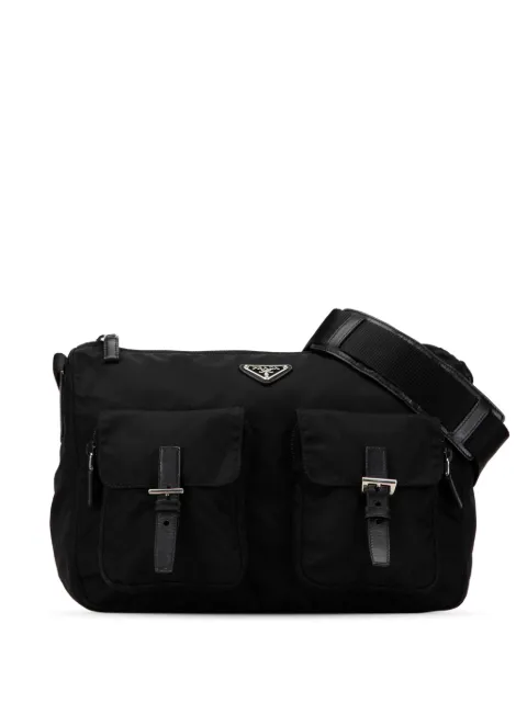 Prada Pre-Owned 2013-2023 Tessuto Zip Top crossbody bag