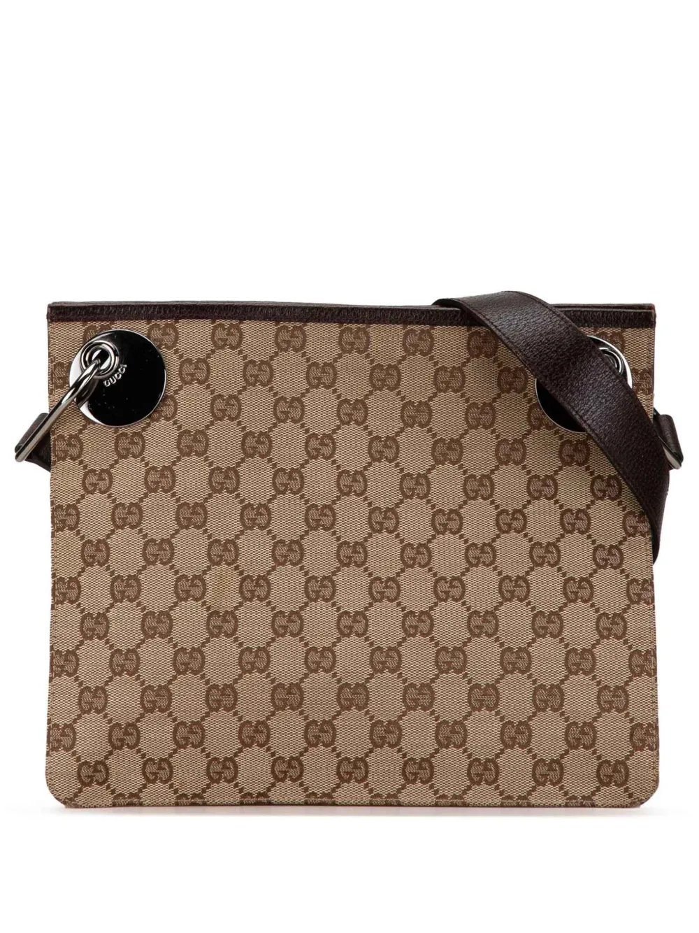 Gucci Pre-Owned 2000-2015 GGキャンバス エクリプス ショルダーバッグ - ブラウン Gucci Pre-Owned 2000-2015 GGキャンバス エクリプス ショルダーバッグ - ブラウン