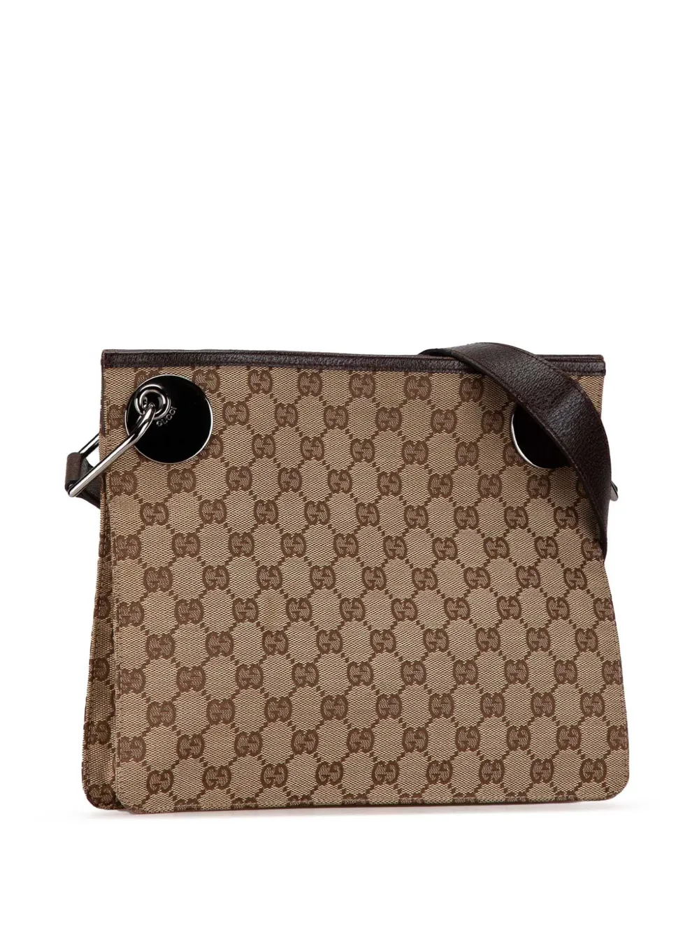 Pre-owned Gucci 2000-2015 Gg Canvas Eclipse Crossbody Bag