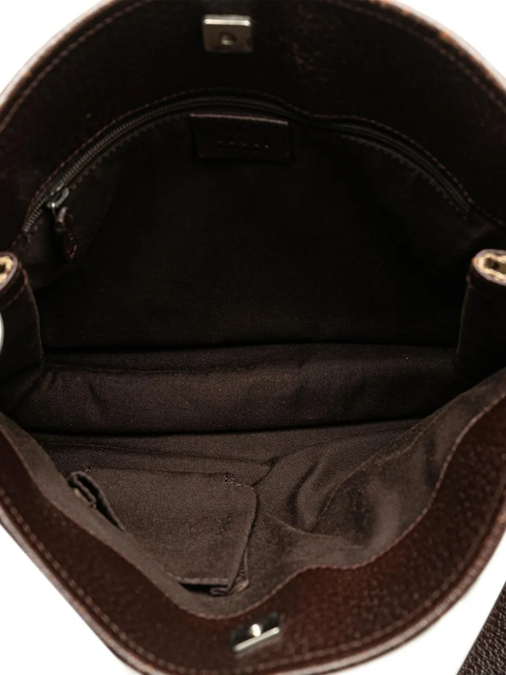 Pre-owned Gucci 2000-2015 Gg Canvas Eclipse Crossbody Bag
