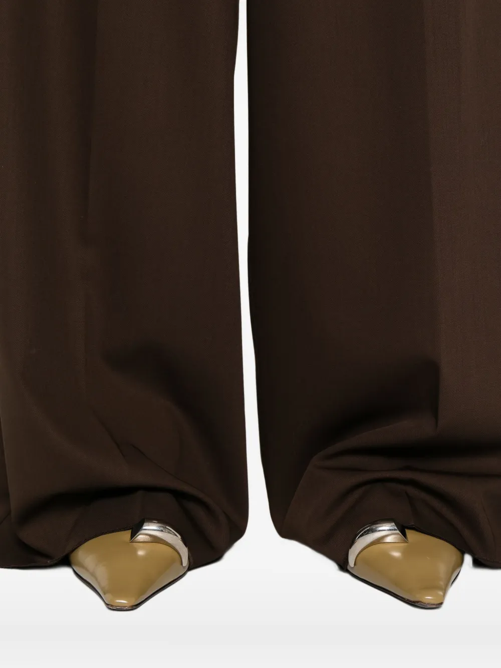 Weekend Max Mara Plooibroek Bruin