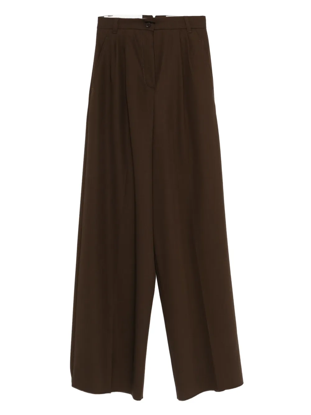 Weekend Max Mara Plooibroek Bruin