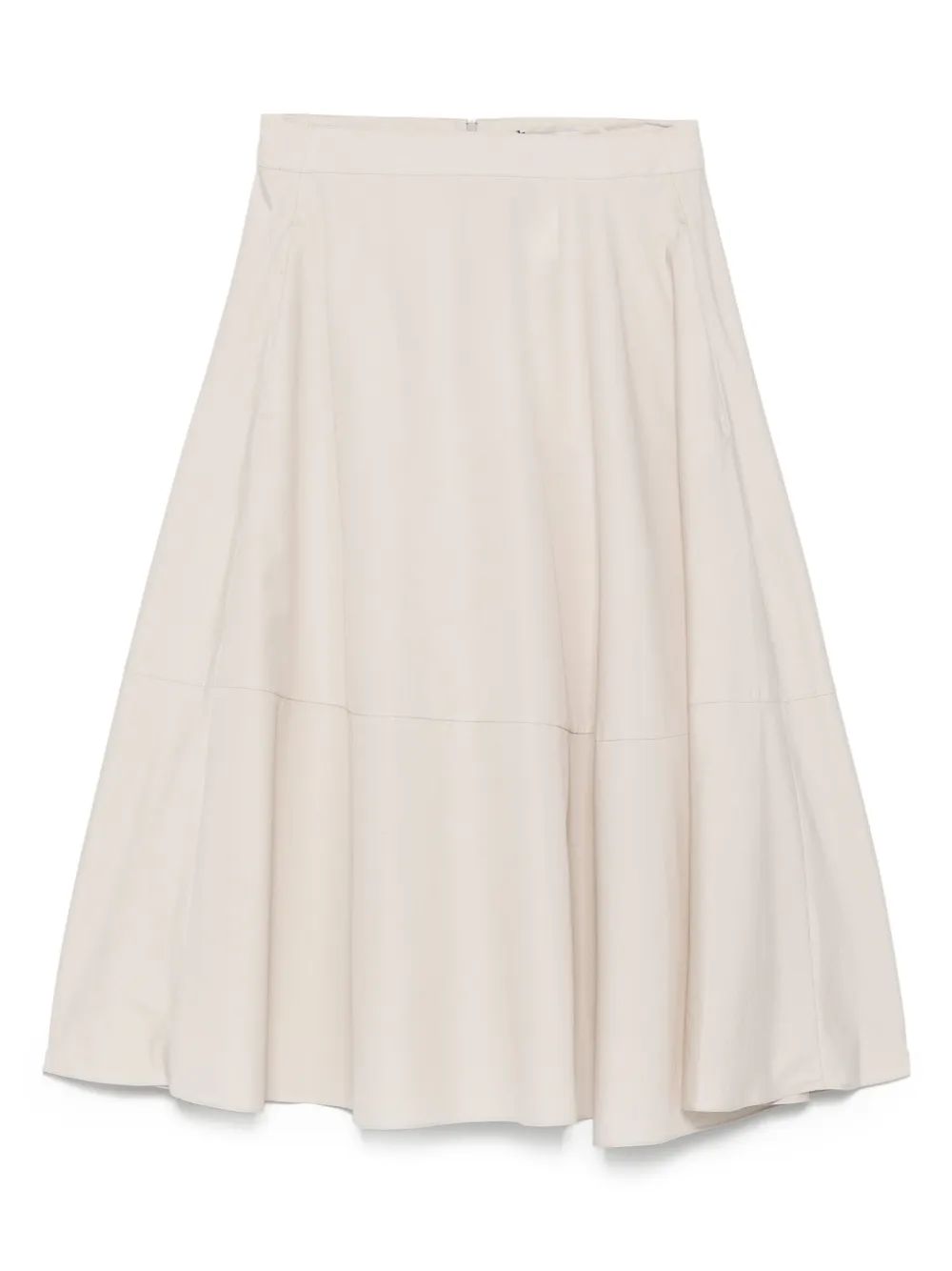 'S Max Mara Midi-plooirok Beige