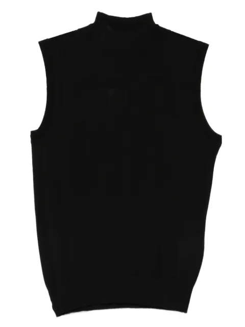 'S Max Mara high-neck sleeveless top
