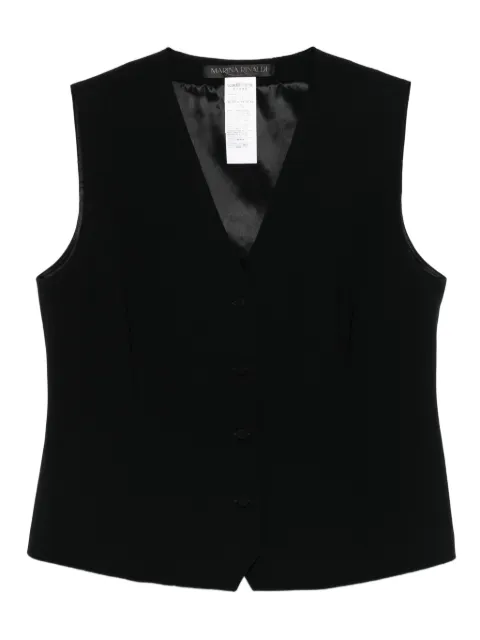 Marina Rinaldi button-fastening sleeveless vest
