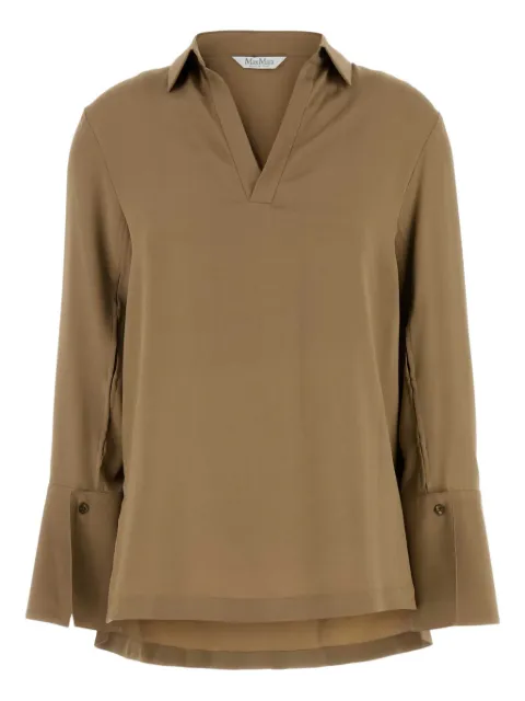 Max Mara v-neck blouse