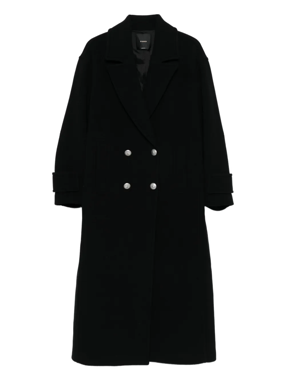 PINKO double-breasted coat | Black | Image 1