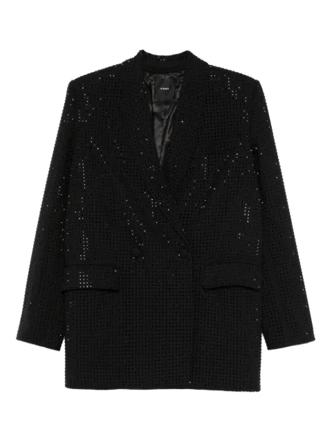 PINKO double-breasted embellished blazer