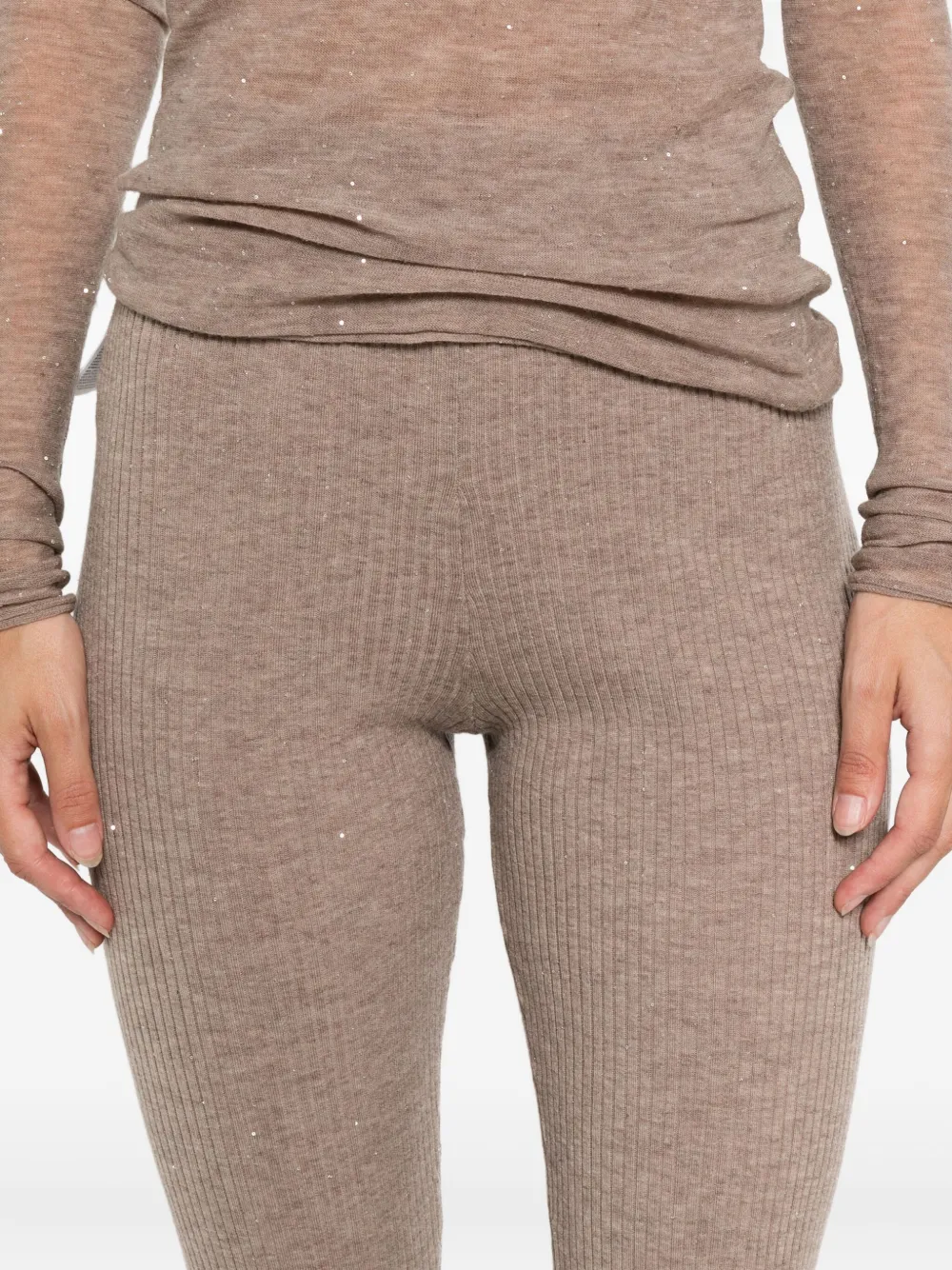 PINKO Flared broek Bruin