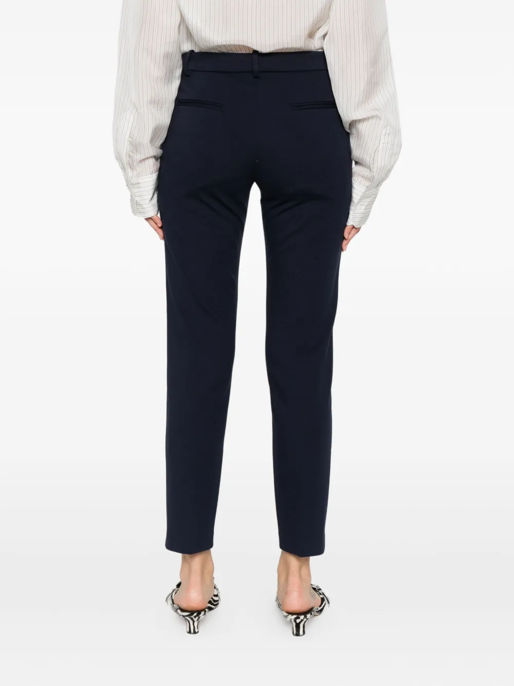 PINKO Broek met zakdetail Blauw
