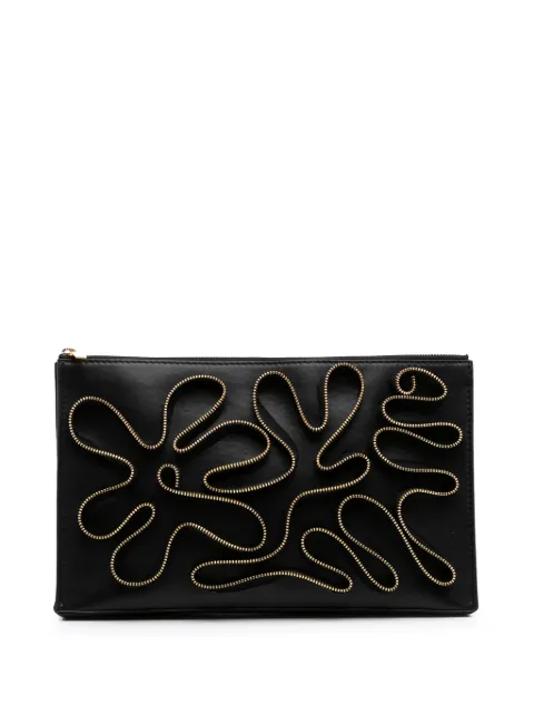 Stella McCartney Pre-Owned 2000-2024 Faux Nappa Cavendish Zipper clutch bag