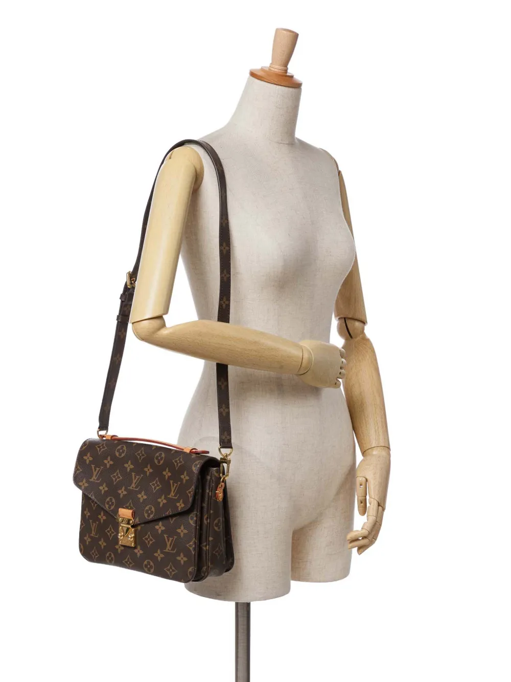 Louis Vuitton Pre-Owned 2018 Monogram Pochette Metis satchel | Pre-Owned | Image 2