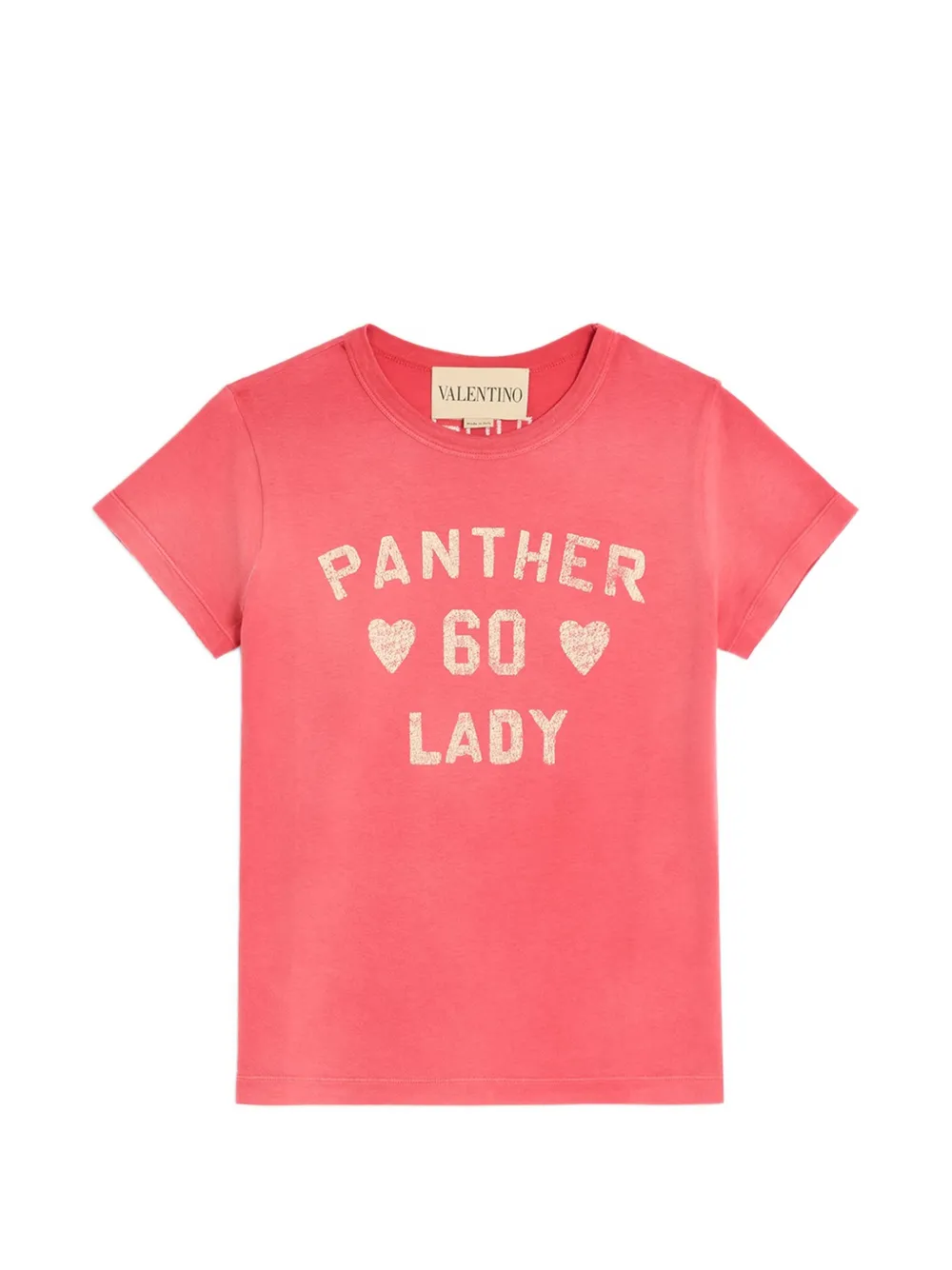 Valentino Garavani Panther Lady T-shirt Rood