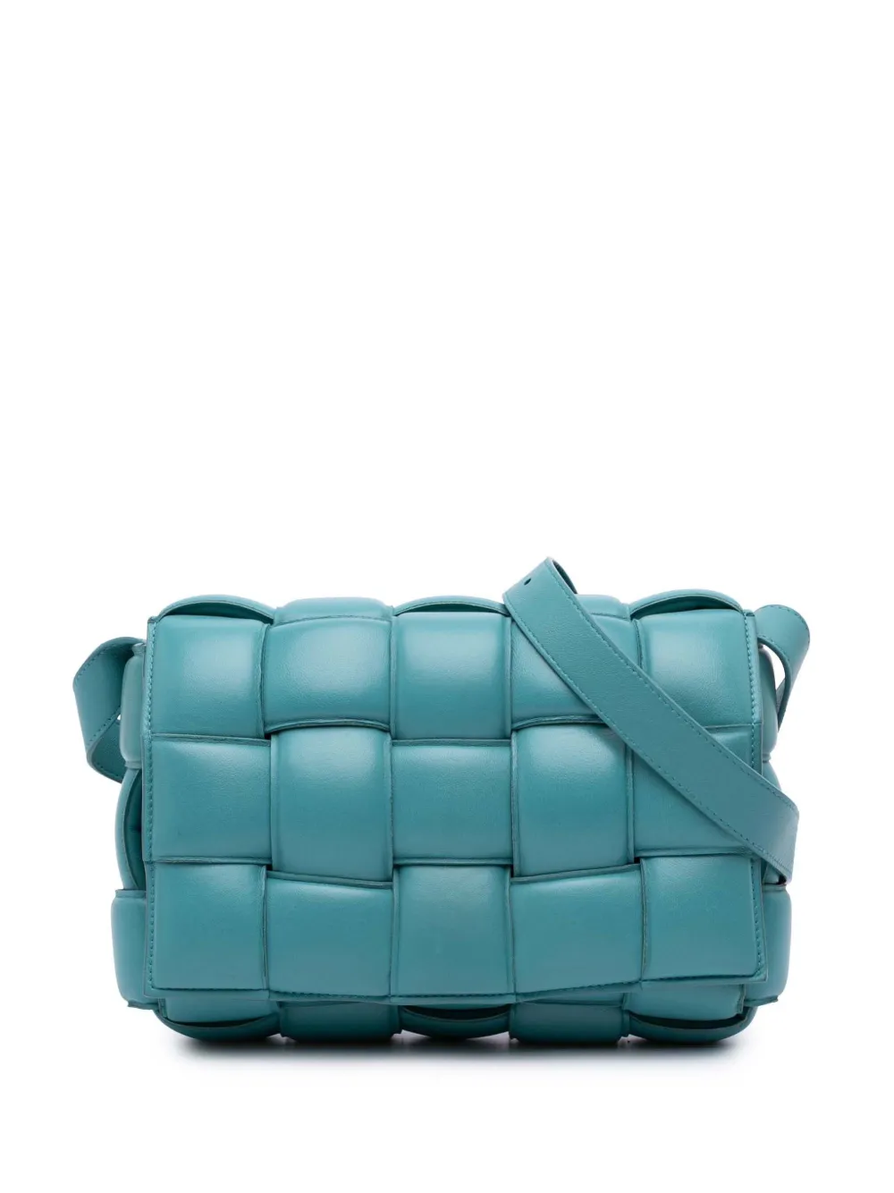 Bottega Veneta Pre-Owned Borsa a tracolla Intrecciato Padded Cassette in nappa 2012-2024 | blu | Image 1