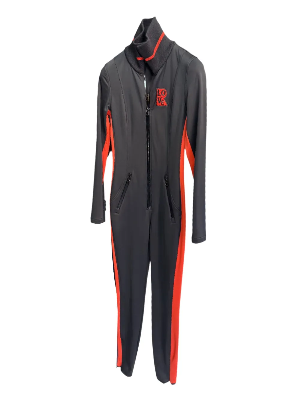 AccessXPrive Tuta intera con inserti - Nero