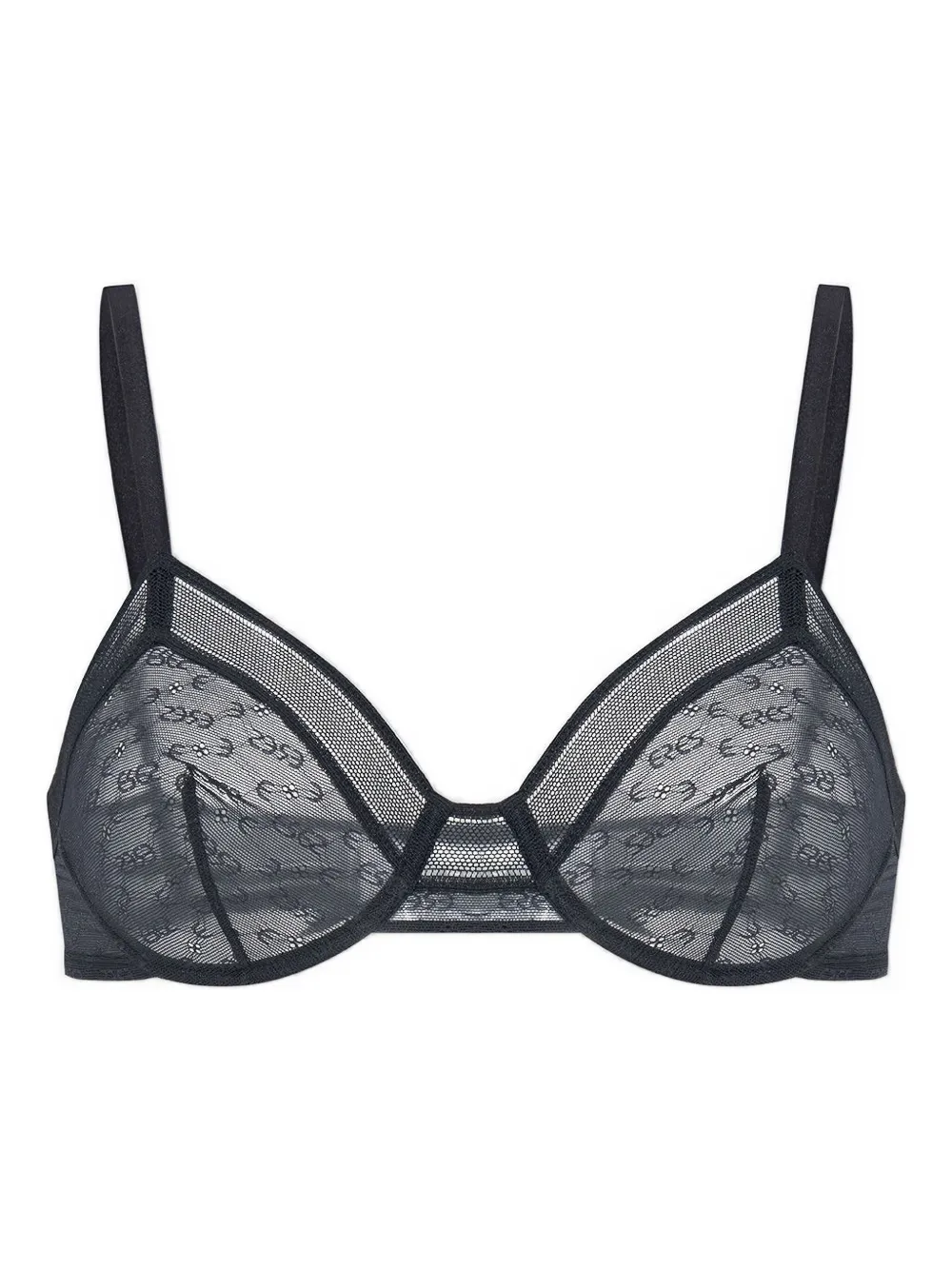 ERES Reggiseno con effetto jacquard - Nero