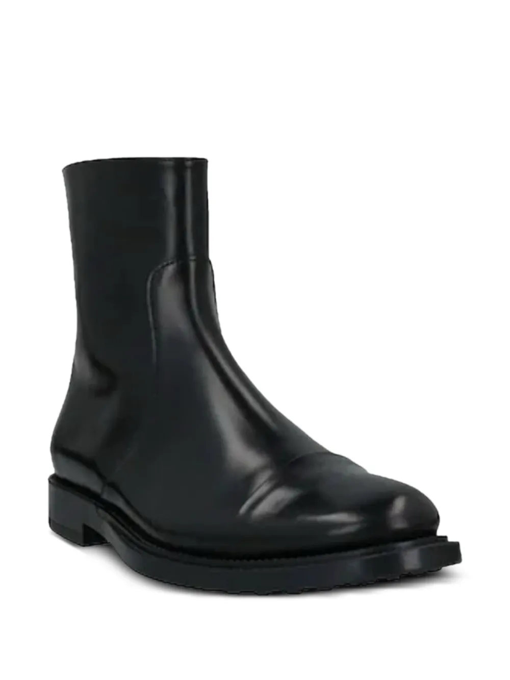 Tod's leather boots Black