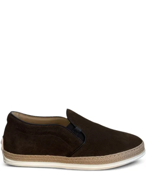 Tod's perforated loafers