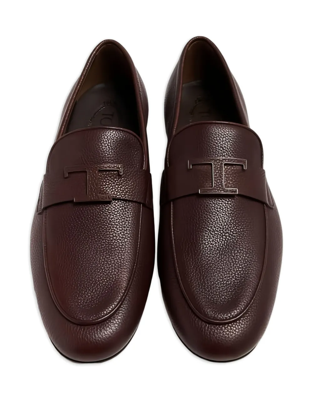 Tod's Mocassim de couro com logo T | Image 2