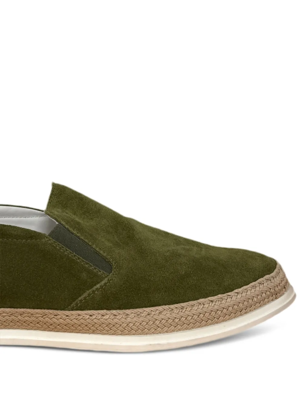 Tod's Suède espadrilles Groen