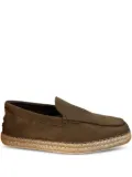 Tod's espadrille loafers - Brown