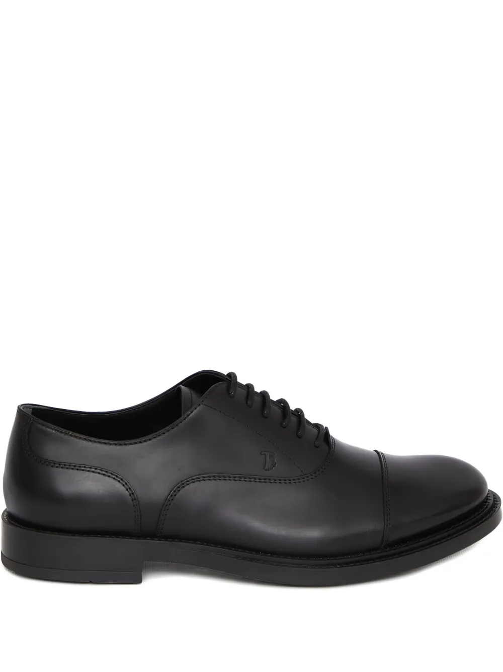 Tod's lace-up leather shoes Black