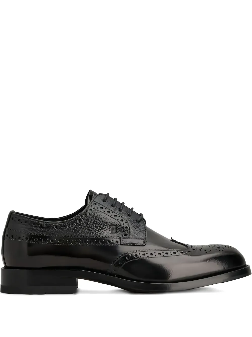 Tod's perforated-details shoes Black