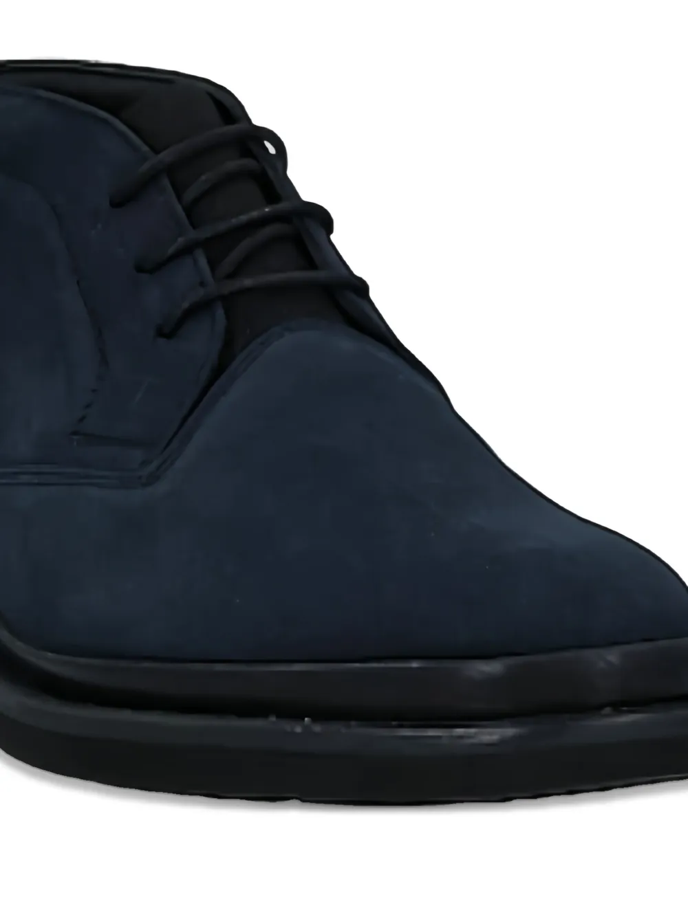 Tod's lace-up suede derby shoes Blue