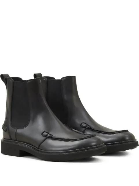 Tod's elastic-panel leather boots