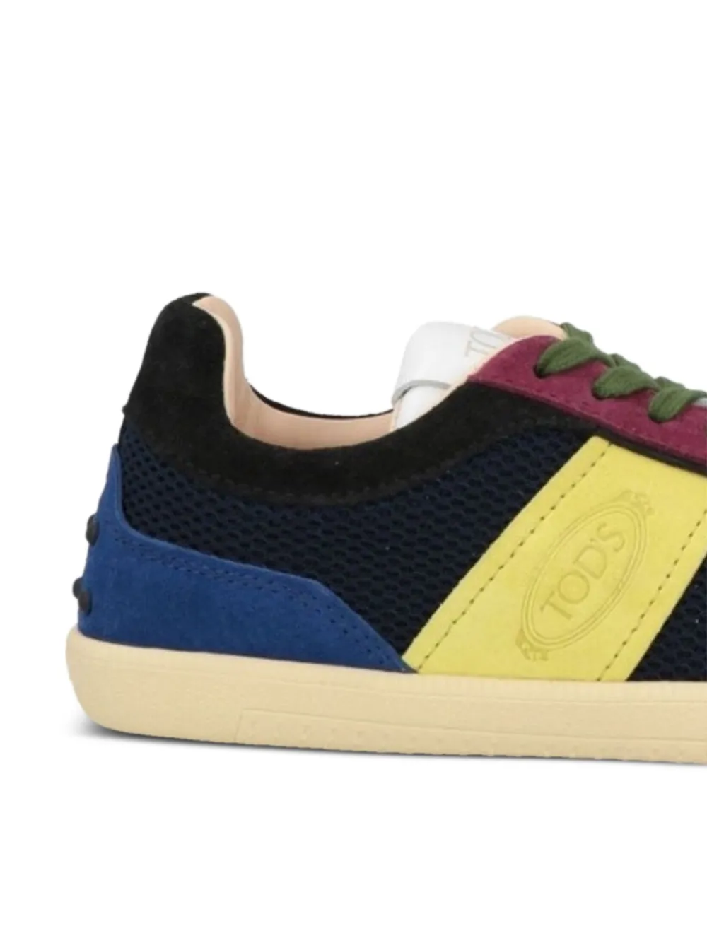 Tod's panelled mesh sneakers Black