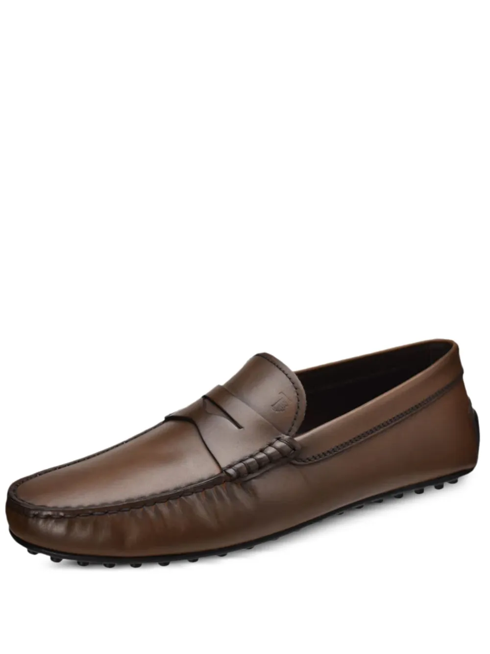 Tod's Gommino leren loafers Bruin
