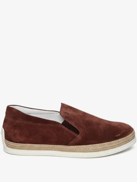 Tod's leather slip-on loafers