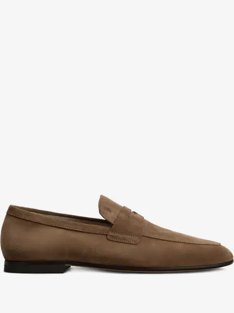 Tod's penny-straps suede loafers