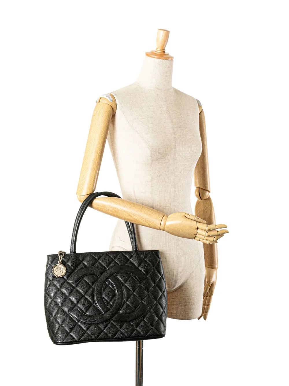 CHANEL Pre-Owned sac à main Caviar Medallion (2000-2002) | Pre-owned | Image 2