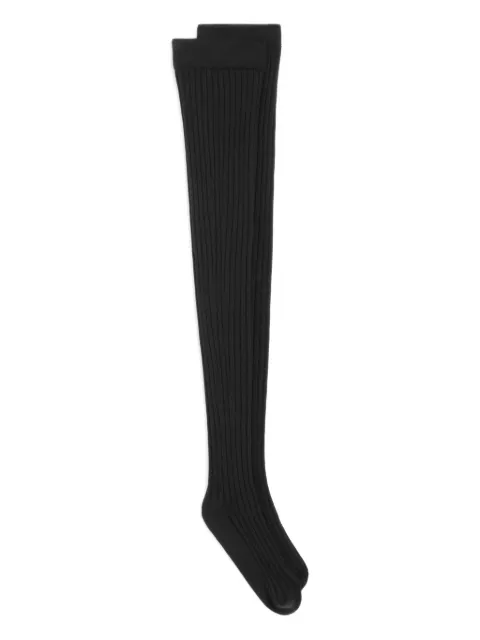 Dolce & Gabbana ribbed knee-high socks