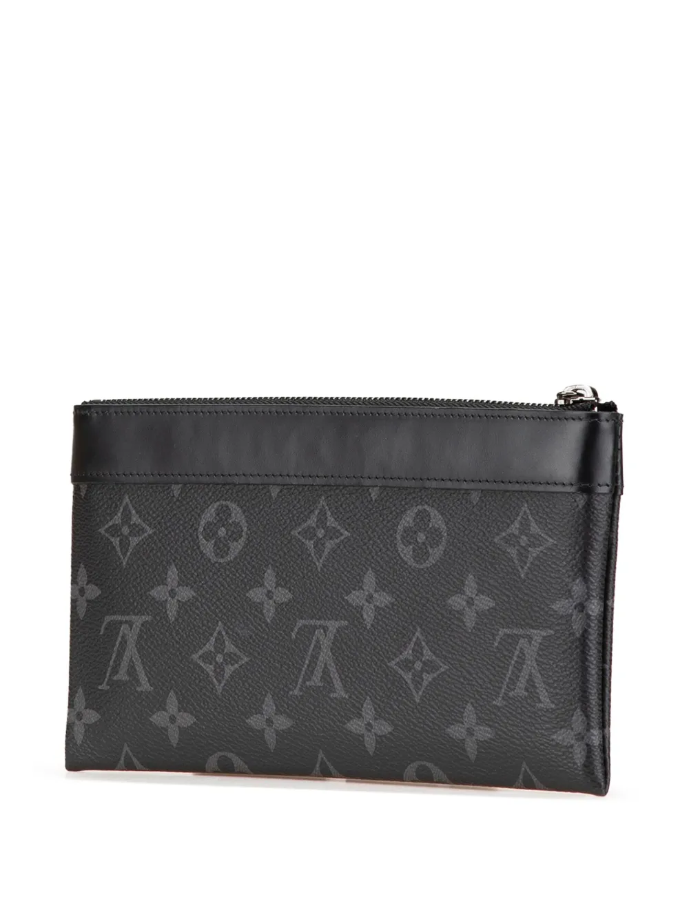 Louis Vuitton Pre-Owned 2019 Monogram Eclipse Discovery Pochette PM pouch | Image 2