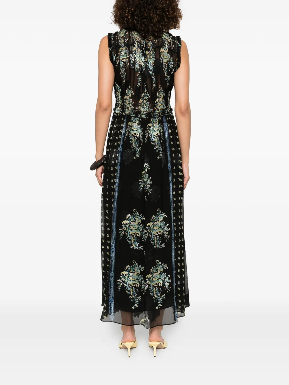 Ulla Johnson sleeveless dress Zwart