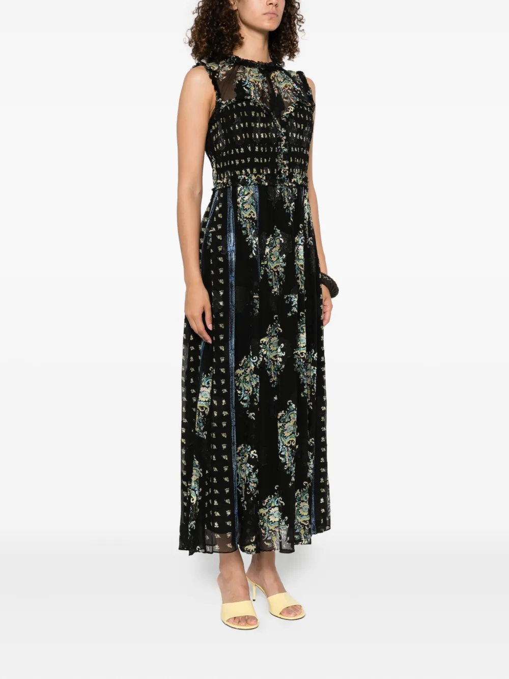 Ulla Johnson sleeveless dress Zwart