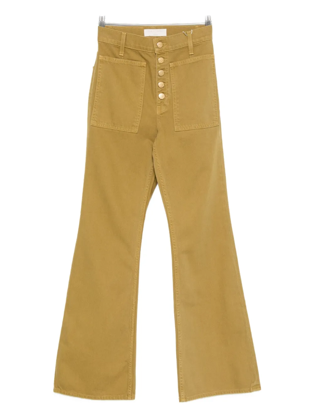 Ulla Johnson button-fly jeans Groen