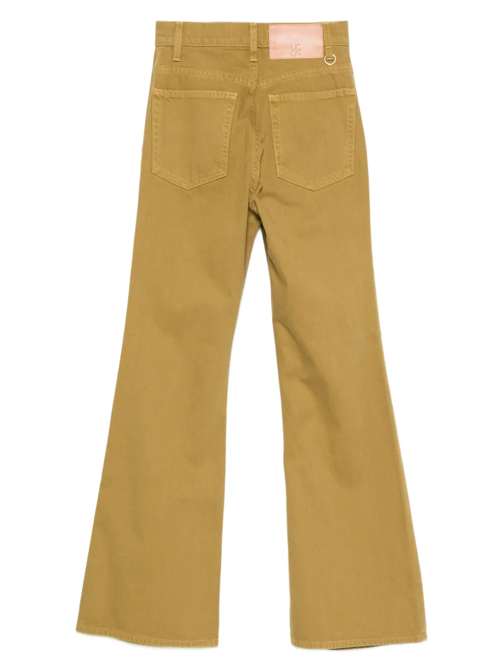 Ulla Johnson button-fly jeans Groen