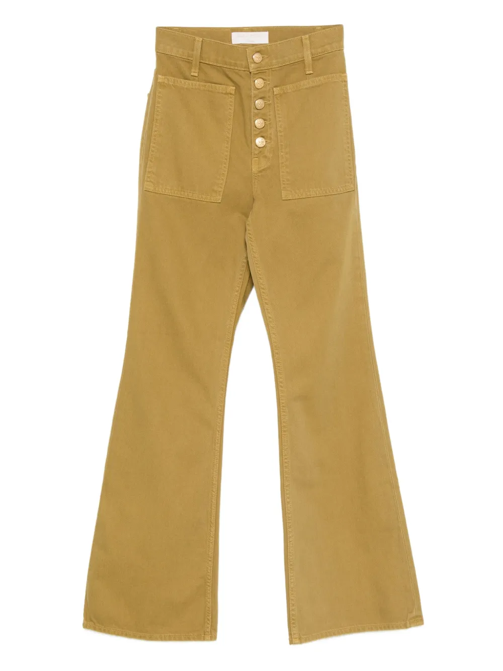 Ulla Johnson Jeans met knopen Groen