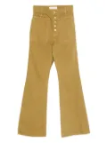 Ulla Johnson button-fly jeans - Green