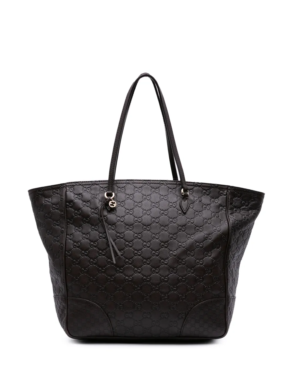 Gucci Pre-Owned 2016-2024 Guccissima Bree tote bag - ブラウン Gucci Pre-Owned 2016-2024 Guccissima Bree tote bag - ブラウン