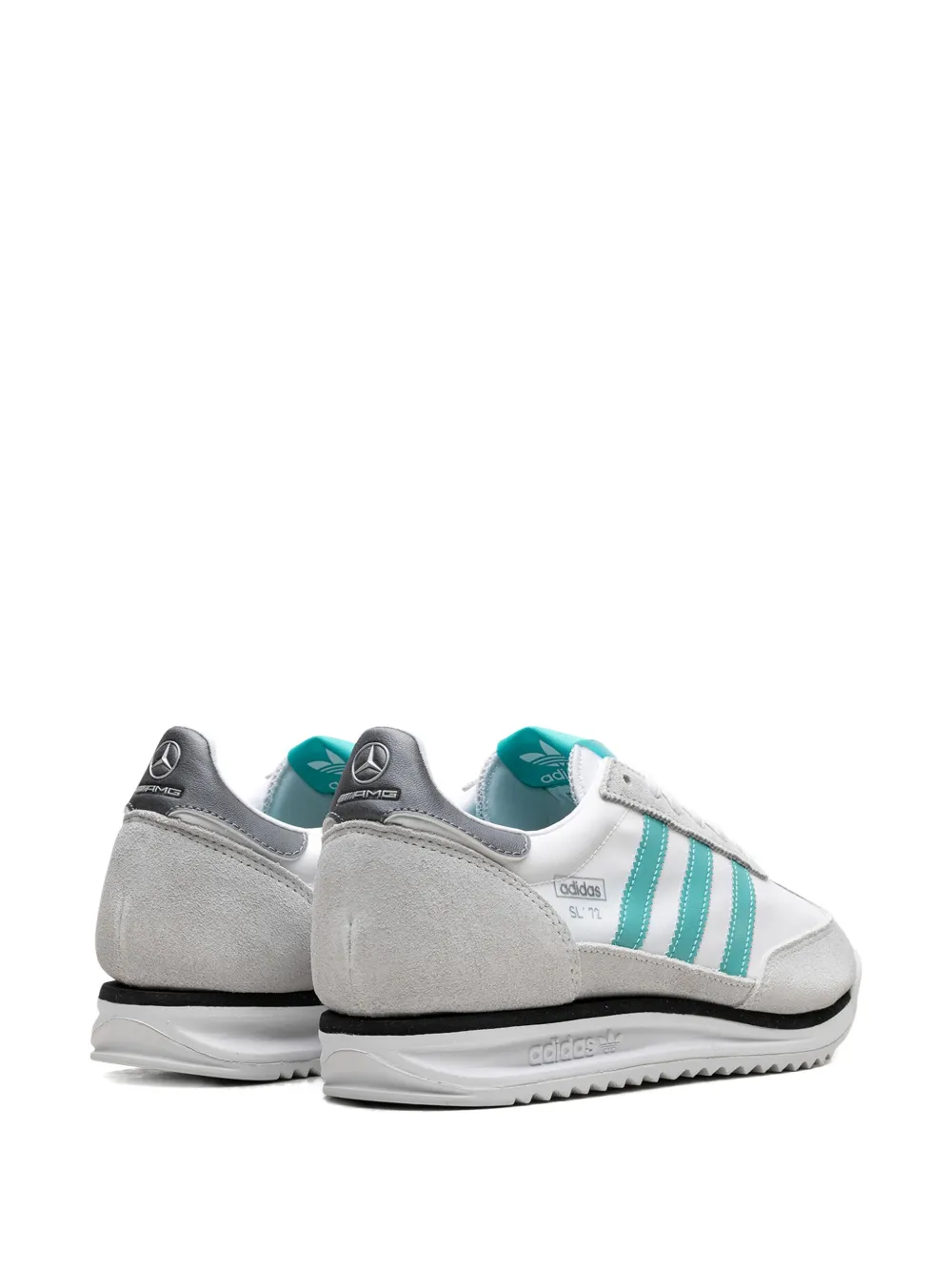 adidas SL 72 RS Mercedes "Cloud White Core Black Silver Metallic" sneakers Wit