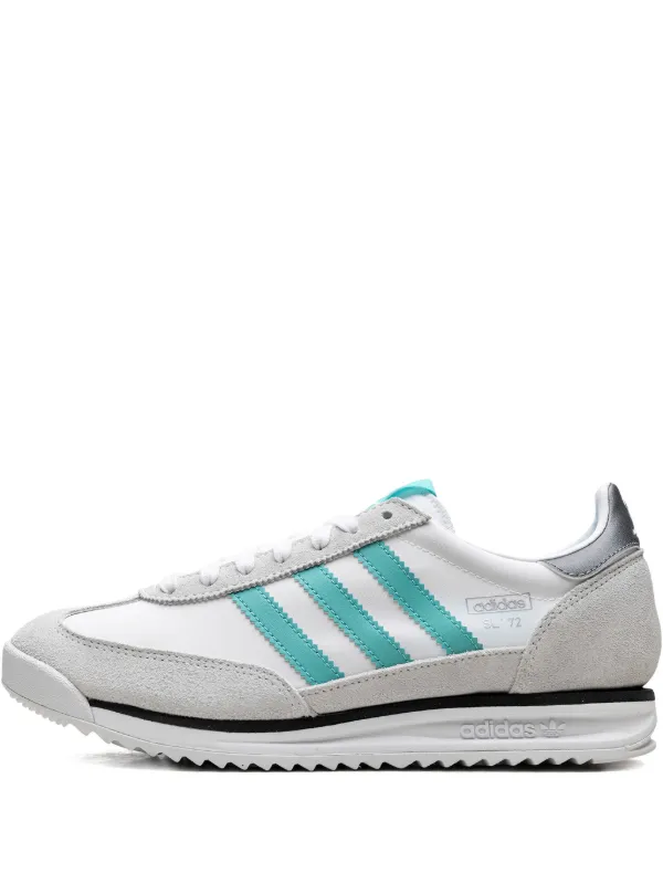 国内配送 adidas SL 72 RS MER S.MINT RUSH/C.BLACK/SILVER MET Sporty & Rich x adidas SL 72 Mint Rush - Nov 2024 - JS0261