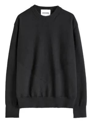 JIL SANDER 22AW ボイルウール クルーネック セーター 34 縮絨 JIL SANDER 22AW ボイルウール クルーネック セーター 34 縮絨