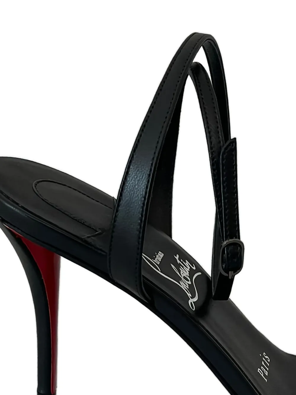 Christian Louboutin 80mm Miss Z leather heeled sandals | Heeled Sandals | Image 2