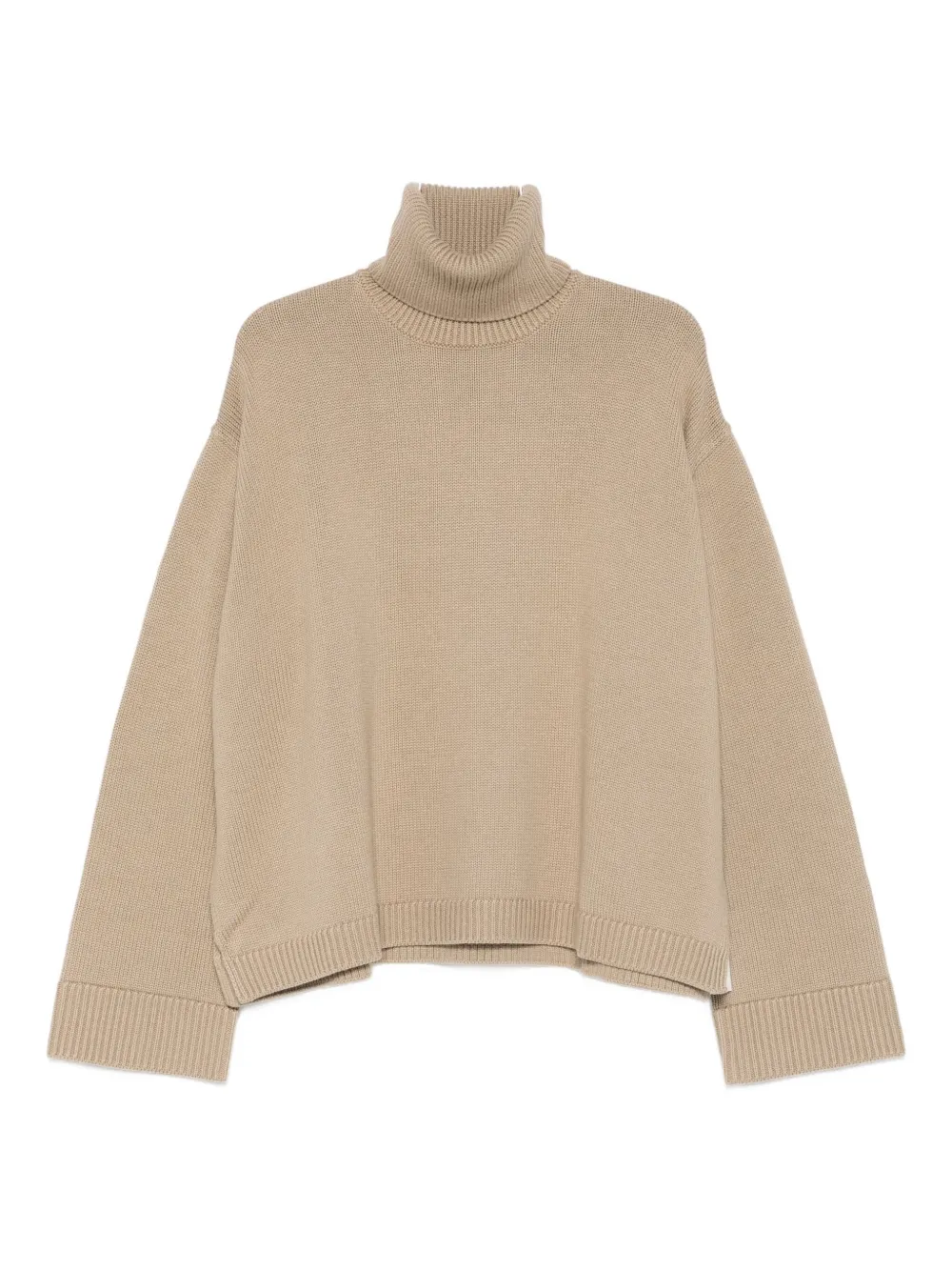 The Frankie Shop Rhea Sweater In Brown